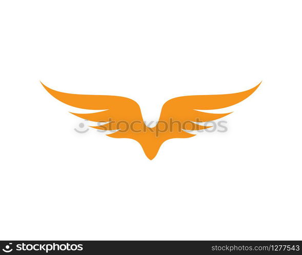 Wing logo template symbol icon illustration design