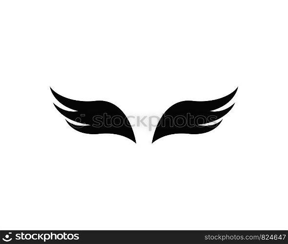 Wing Logo Template vector icon design