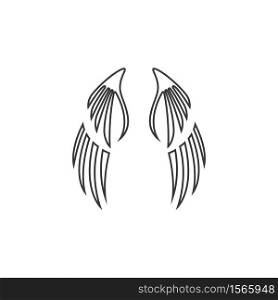 wing Logo Template vector illustration design