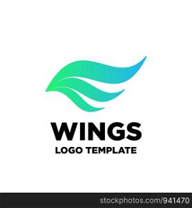 wings ornament vector abstract decoration icon lement - vector. wings ornament vector abstract decoration icon lement