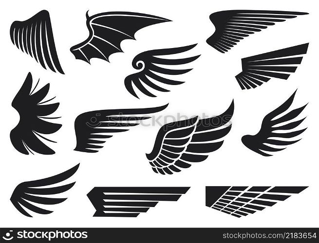 Wings vector collection