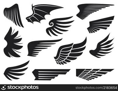Wings vector collection