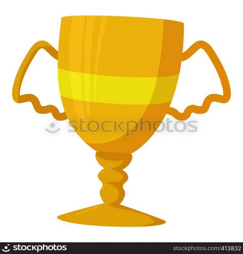 Winner cup icon. Cartoon illustration of winner cup vector icon for web. Winner cup icon, cartoon style