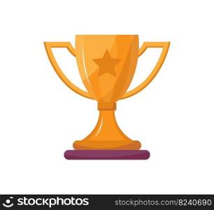 Winner cup vector icon. Success icon vector. Business Start up for landing page, social media, business project, app. Target, idea are shown.. Winner cup vector icon. Success icon vector. Business Start up for landing page, social media, business project, app.