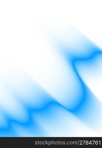 winter abstract background, vector blur effect