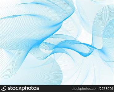winter abstract background, vector blur effect