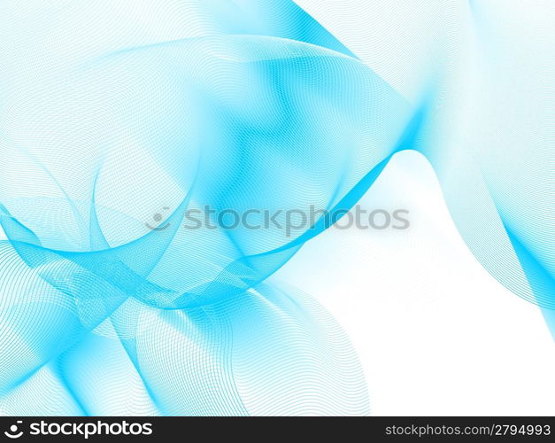winter abstract background, vector blur effect