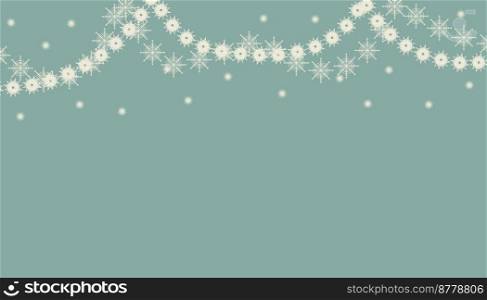 winter background snowflake decoration for presentations banners advertising greetings. winter background for web advertising is blue