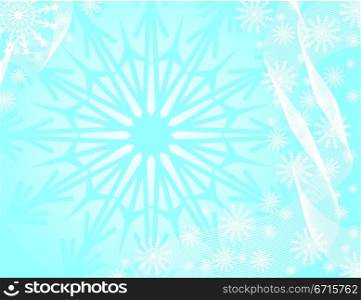 Winter background, vector illustration
