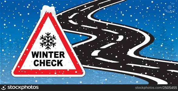 Winter check. Caution, winter and snowfall. Beware very cold temperature signboard. Weather, thermometer or temperature indicate with snowflake. Freezing hazard sign. Coldly, scorching. falling snow ball.