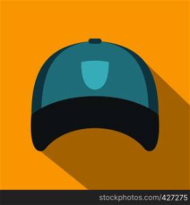 Winter hat icon. Flat illustration of winter hat vector icon for web. Winter hat icon, flat style