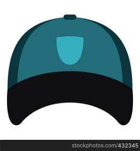 Winter hat icon flat isolated on white background vector illustration. Winter hat icon isolated