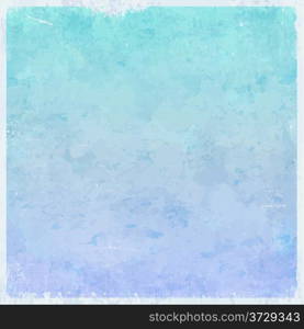 Winter ice themed grungy retro abstract background