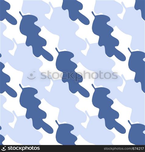 Winter leaves seamless pattern. Simple backdrop for textile or book covers, wallpapers, design, graphic art, wrapping. Winter leaves seamless pattern. Backdrop for textile or book covers