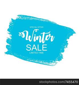 Winter Sale Background Special Offer Banner Background for Business and Advertising. Vector illustration. EPS10. Winter Sale Background Special Offer Banner Background for Business and Advertising. Vector illustration