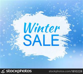 Winter sale, great design for any purposes. Layout template. Sale, discount, price tag, special offer concept. Vector stock illustration. Winter sale, great design for any purposes. Layout template. Sale, discount, price tag, special offer concept. Vector stock illustration.