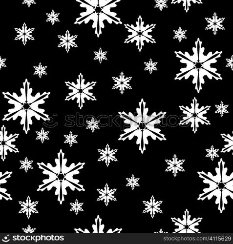 Winter seamless pattern