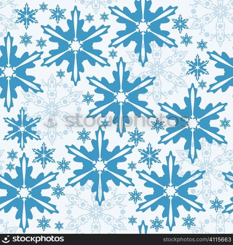 Winter seamless pattern
