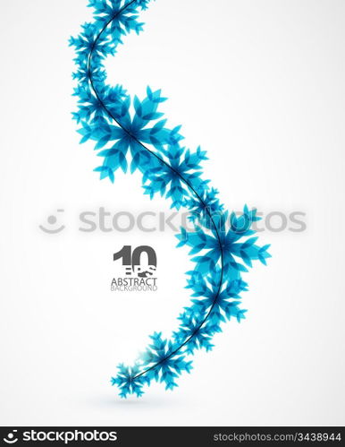 Winter vector background