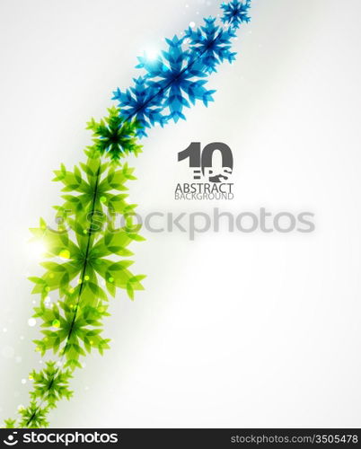 Winter vector background