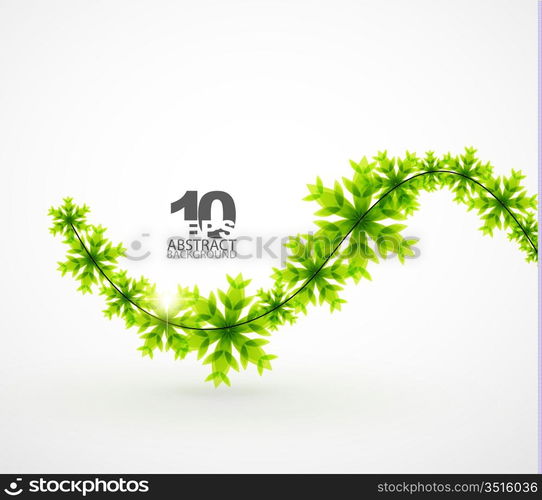 Winter vector background