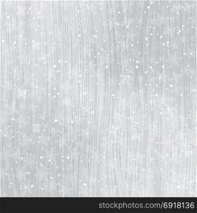 Winter white wood background christmas made of snowflakes and snow with blank copy space for your text, Vector illustration