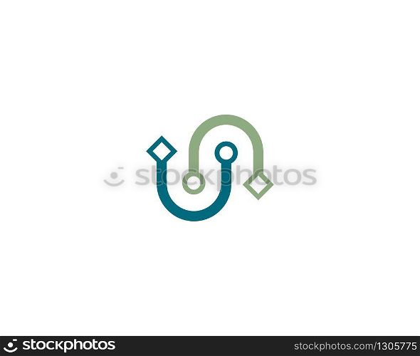 Wire,cable logo icon illustration