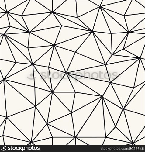 Wireframe Abstract Surface Seamless Pattern