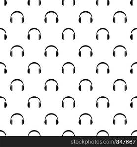 Wireless headphones pattern seamless vector repeat for any web design. Wireless headphones pattern seamless vector
