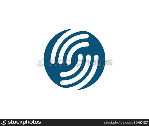 wireless Logo Template vector icon. wireless Logo Template vector icon illustration design