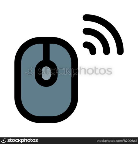 Wireless mouse for controlling computer device.