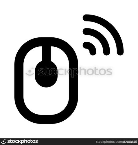 Wireless mouse for controlling computer device.