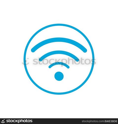 wireless network internet icon vector