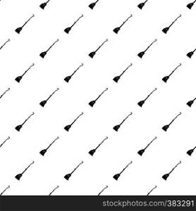 Witch broom pattern. Simple illustration of witch broom vector pattern for web. Witch broom pattern, simple style