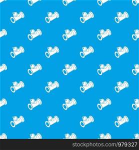 Without tap pipe pattern vector seamless blue repeat for any use. Without tap pipe pattern vector seamless blue