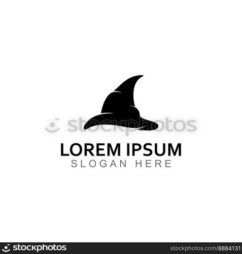 Wizard cap logo .By using vector design concept.