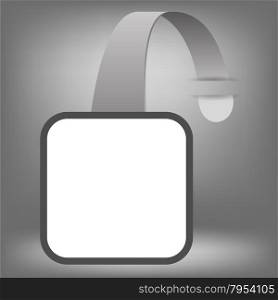 Wobbler Icon Isolated on Soft Grey Background. Wobbler Icon