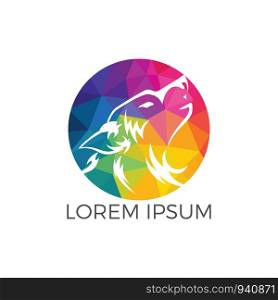 Wolf Logo Design. Modern professional wolf logo design