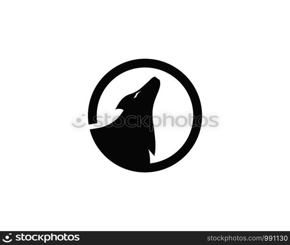 Wolf Logo vector Template