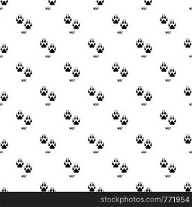 Wolf step pattern seamless vector repeat geometric for any web design. Wolf step pattern seamless vector