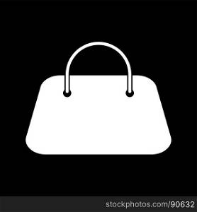 Woman bag it is icon .. Woman bag it is icon . Flat style .