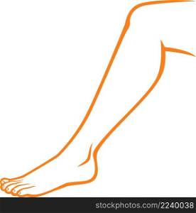 Woman feet (leg)
