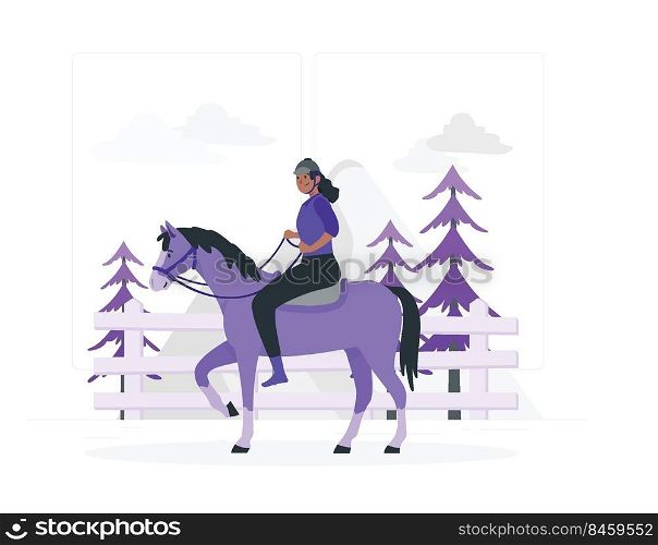 Woman Horseback Riding, Equestrian Sport