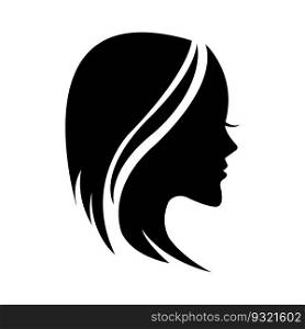 woman icon logo vector design template