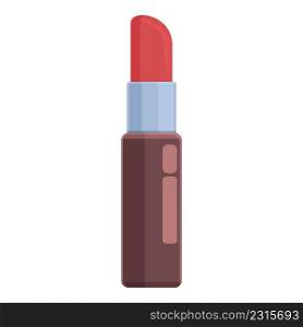 Woman lipstick icon cartoon vector. Cosmetic makeup. Beauty product. Woman lipstick icon cartoon vector. Cosmetic makeup