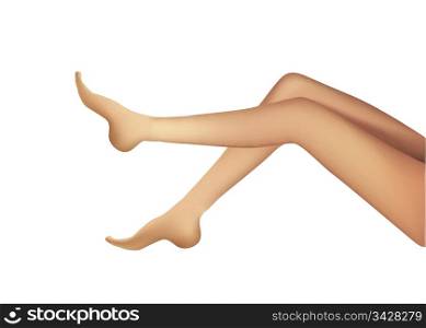 Woman Realistic Legs