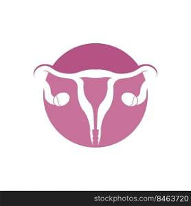 woman reproduction icon template design