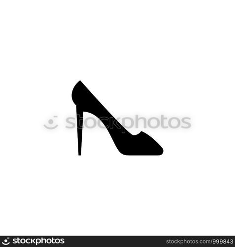 woman shoe ,High Heel logo vector template