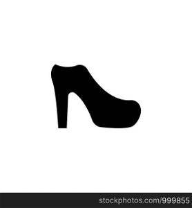 woman shoe ,High Heel logo vector template