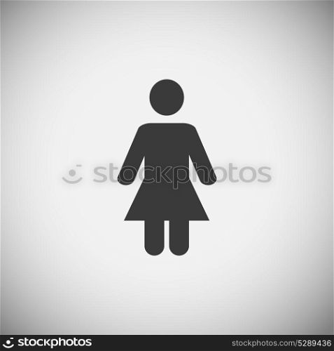Woman wood application icons vector illustration